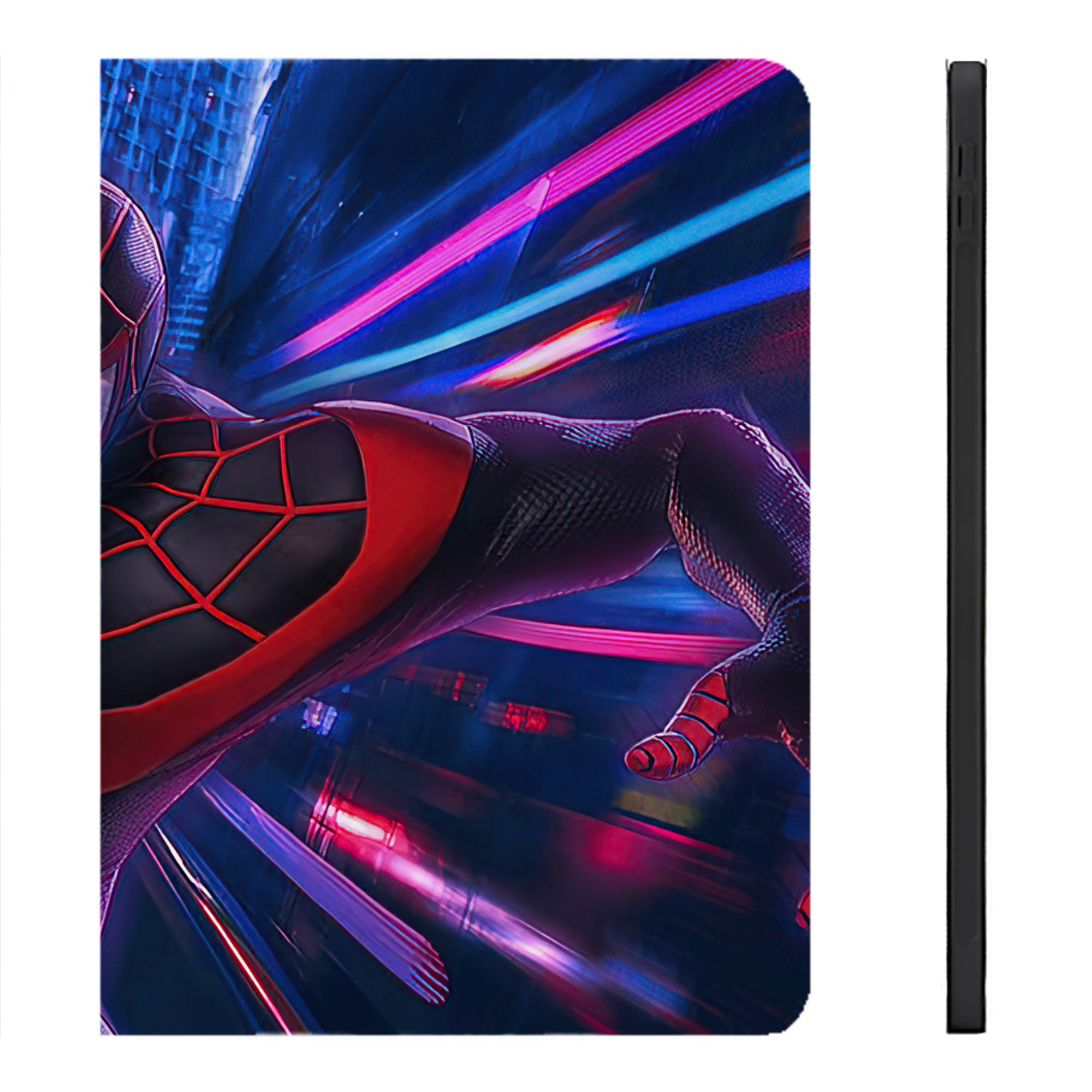 （画像用） アベンジャーズ The Avengers IPadケース ペンホルダー付き ブックスタイルデザイン